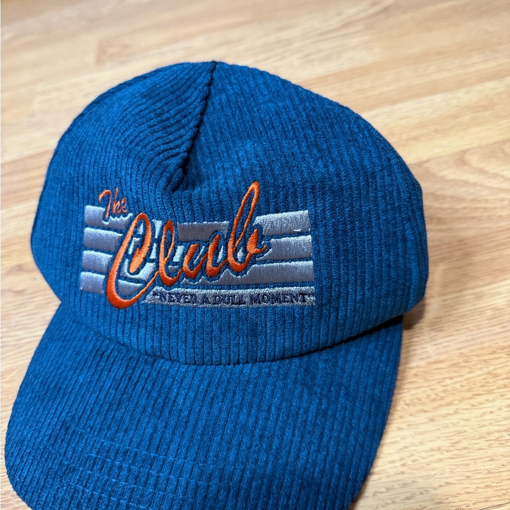 Blue Corduroy Hat - Picture 2 of 4